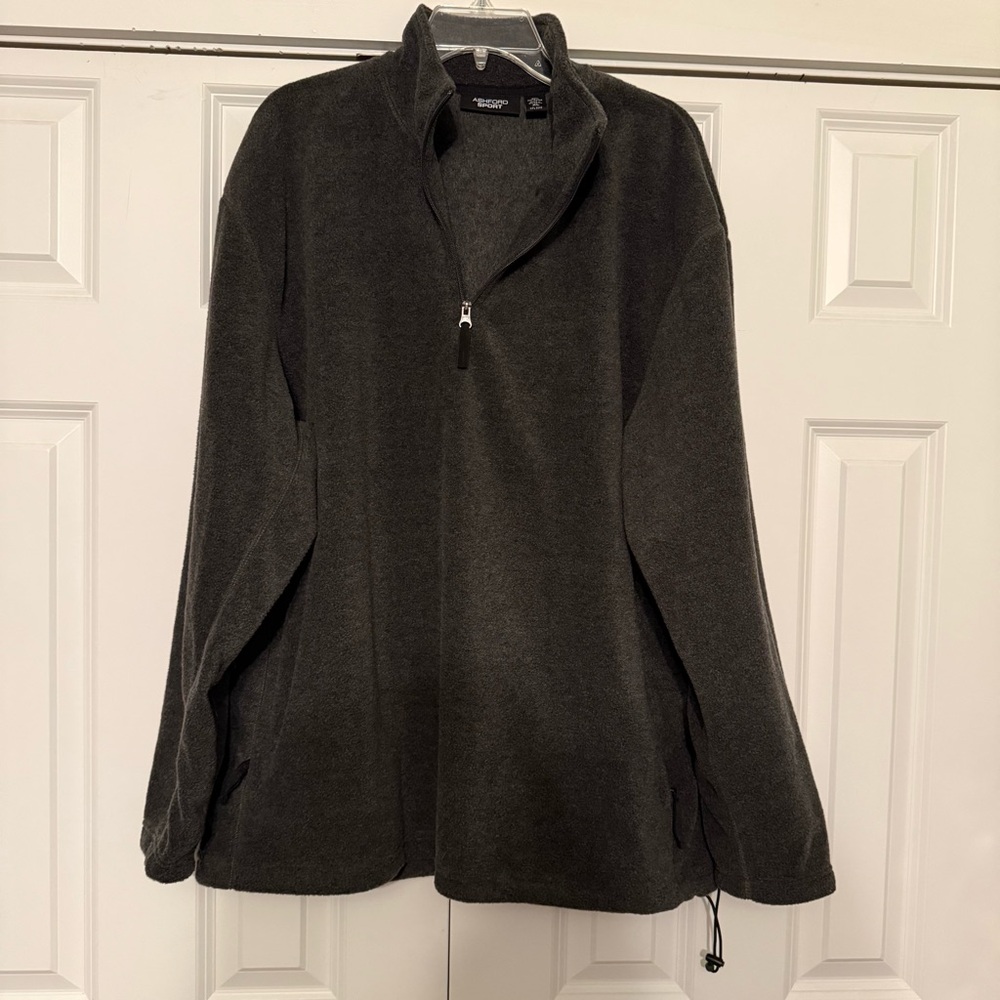 ⭐️ Dark Gray Zip-Up Sweater